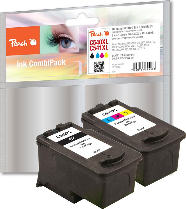 Produktbild Peach Pg-540xl, Cl-541 (Color, BK)