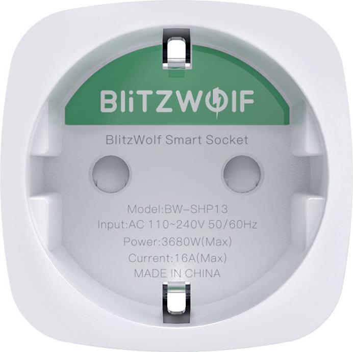 Produktbild BlitzWolf Smart Socket BW-SHP13, ZigBee, (EU) 3680W