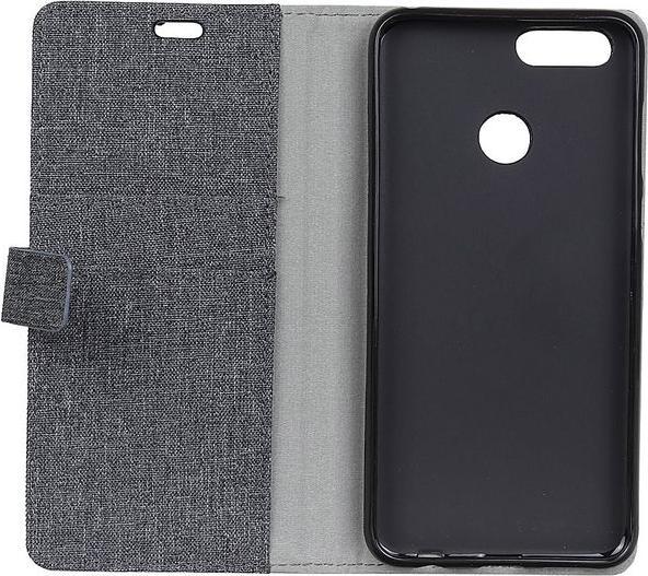 Produktbild MU Classic Leder/Stoff Handyhülle (OnePlus 5T)