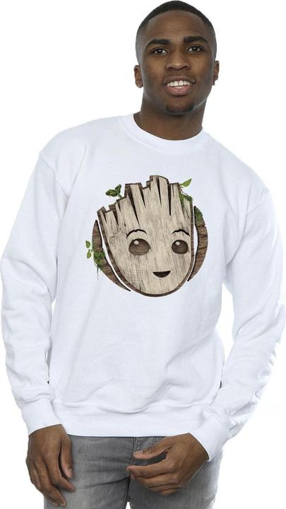 Immagine prodotto I Am Groot Wooden Head Felpa Uomo (XL)