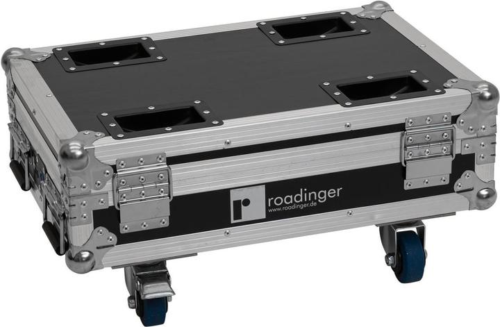 Actual product image Roadinger Flightcase 8x AKKU Mini IP UP-4 QCL Spot MK2 with charging function