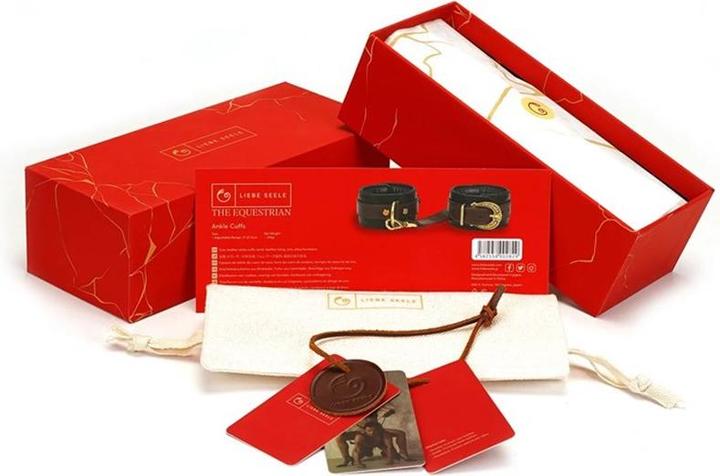 Image du produit Liebe Seele Menottes de cheville en cuir