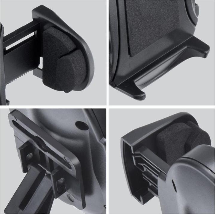Immagine prodotto Forcell Stylus F-GRIP Oval 17 cm car holder for windshield / dashboard / air vent black