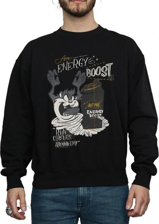 Immagine prodotto Looney Tunes Taz Energy Boost Felpa Uomo (S)