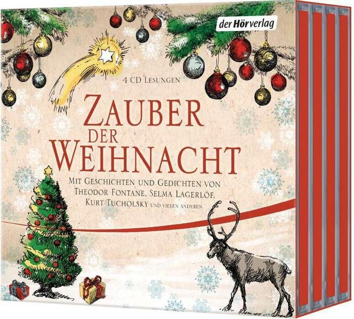 Produktbild Zauber der Weihnacht (Wilhelm Busch, Selma Lagerlöf, Kurt Tucholsky, Thomas M. Meinhardt, Beate Himmelstoss, Deutsch)