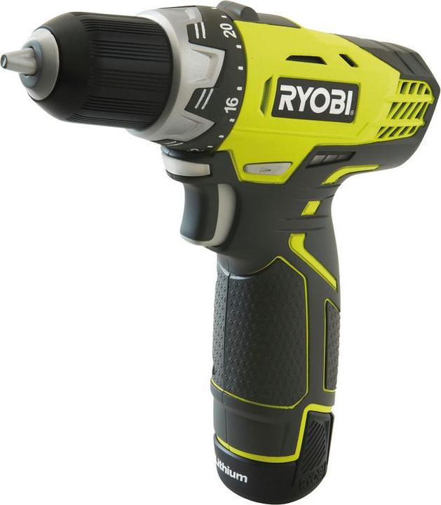 Ryobi Trapano e avvitatore a batteria R12DD-L13S (Batteria ricaricabile)