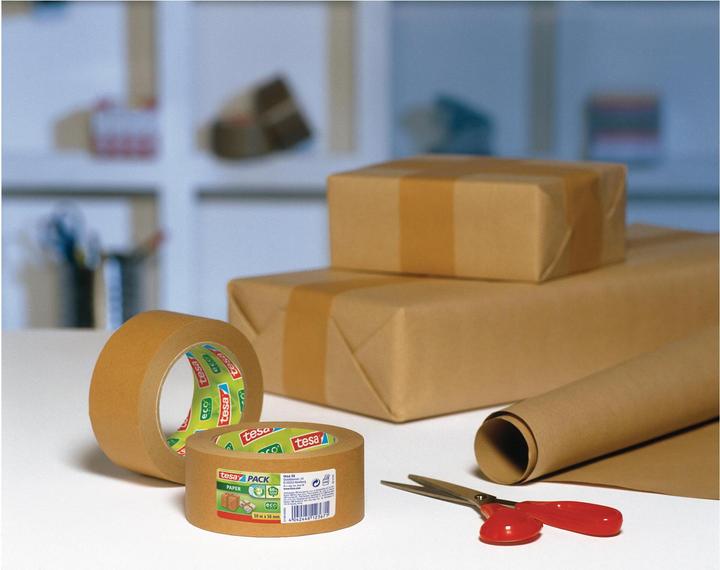 Image du produit tesa 6x ruban d'emballage PAPER ecoLogo (50 mm)