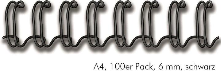 Immagine prodotto Fellowes Pettine di filo 6mm, 34 passanti, nero, 100 pz.