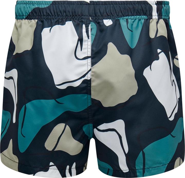 Actual product image Only & Sons Onstodd Swim Shortest Abstract Aop 6142 (S)