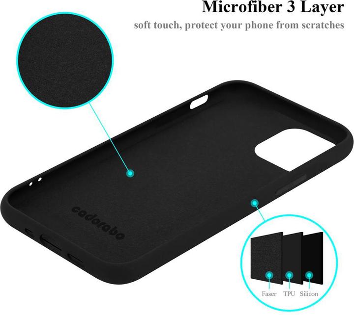 Immagine prodotto Cadorabo Copertura della cassa del silicone liquido TPU (Apple iPhone 12 mini)