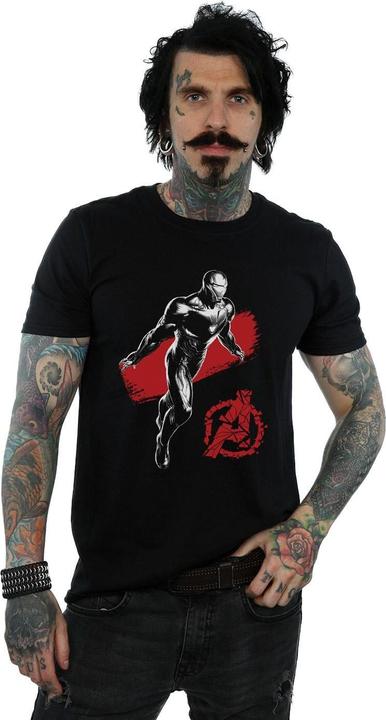 Image du produit - T-shirt AVENGERS ENDGAME MONO IRON MAN - Homme (M)