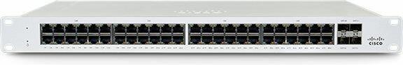 Image du produit Cisco Commutateur Meraki PoE+ MS130-48X 52 ports, ports SFP : 0 (48 Ports)