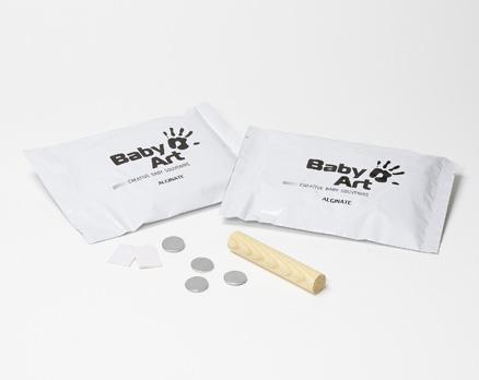 Image du produit Baby Art Keepsake magnétique pour les empreintes en plâtre