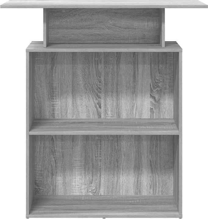 Produktbild VidaXL Empfangstheke Grau Sonoma 100x40x104 cm Holzwerkstoff Empfangstresen