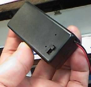 Produktbild OEM Batteriehalter für 1 Stk. 9V-Block mit Lötkabel
