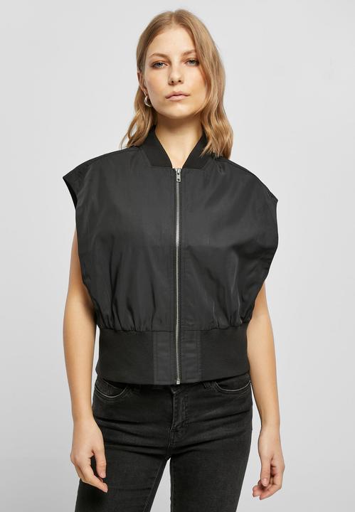 Produktbild Urban Classics Ladies Recycled Short Bomber Vest (S)