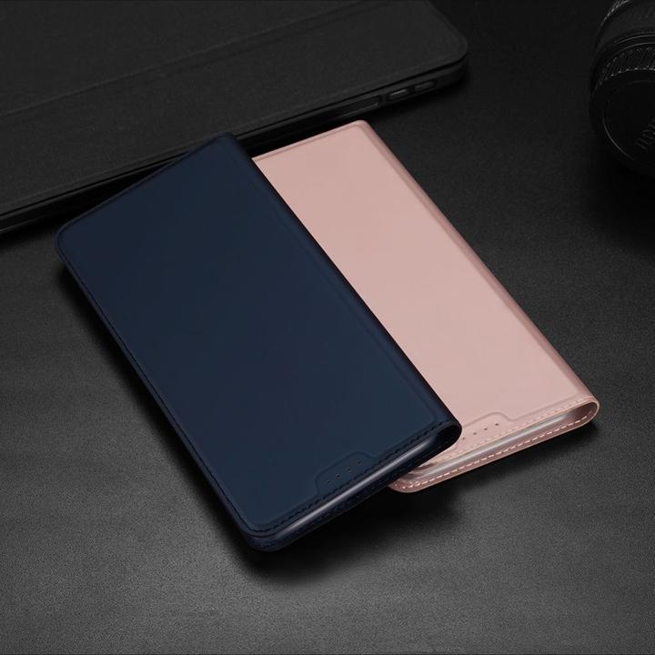 Actual product image Dux Ducis Skin Pro Wallet Case for iPhone 15 Pro Max - Pink (Apple iPhone 15 Pro Max)