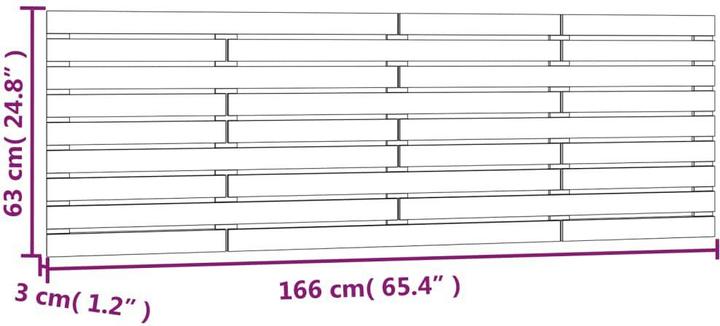 Immagine prodotto VidaXL Oksiutka (166 x 3 x 63 cm)