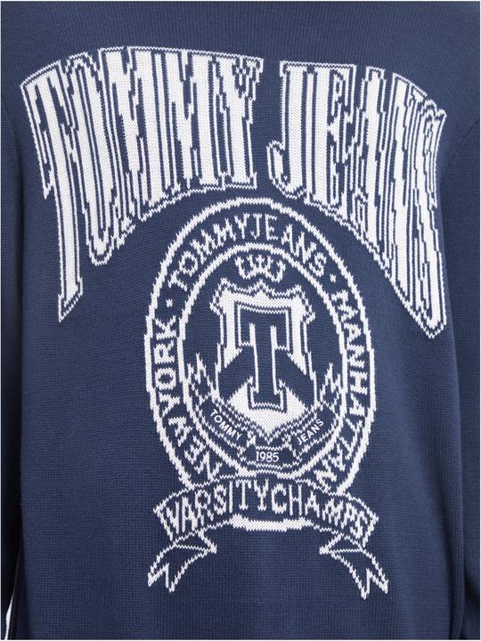 Immagine prodotto Tommy Hilfiger Tommy Jeans Maglione rilassato in maglia jacquard Varsity - 88647 (S)