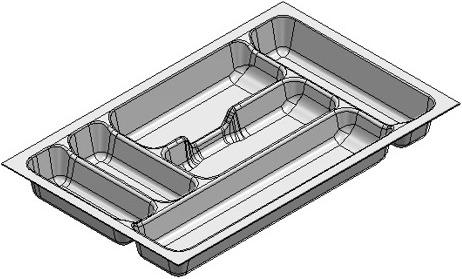 Actual product image Agoform Cutlery inserts standard
