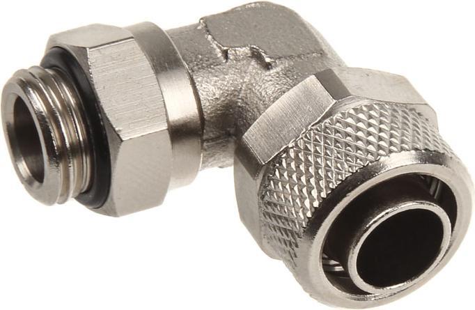 Actual product image Aquatuning 13/10mm screw-on sleeve 90° rotatable