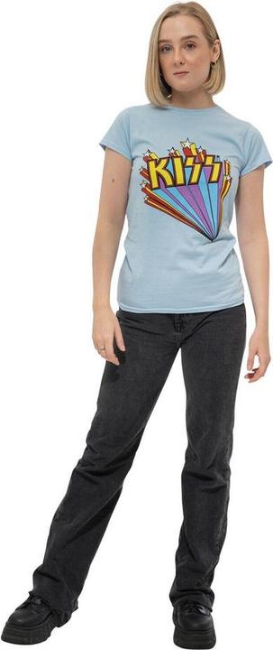 Actual product image KISS Womens/Ladies Stars T-Shirt (XL)