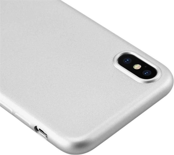 Productafbeelding Cadorabo TPU Matte Metallic hoes (Apple iPhone X)