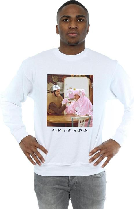 Actual product image Friends Mens Ross And Chandler Arm Wrestling Sweatshirt (XXL)