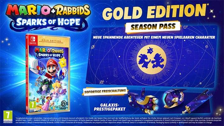 Actual product image Ubisoft Mario & Rabbids Sparks of Hope - Gold Edition (Switch, DE)