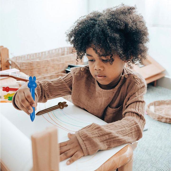 Productafbeelding Bambolino Toys Nijntje waskrijtjes (Blauw, Rood, Groen, Bruin, Geel, 5 x)