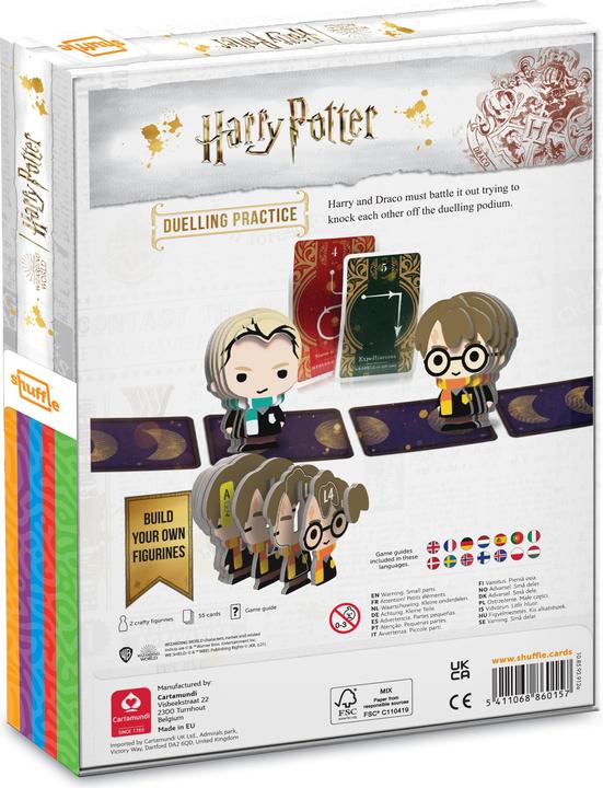 Immagine prodotto ASS Altenburg 22584068 - Harry Potter Duelling Practice, gioco di carte, per 2 giocatori, dai 5 anni in su (Ceco)