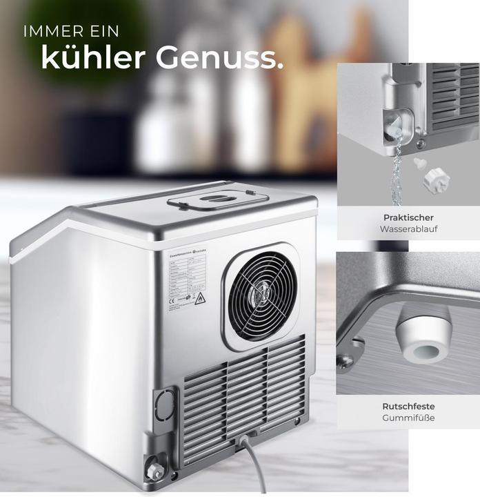 Actual product image tectake Ice cube machine (CH plug)