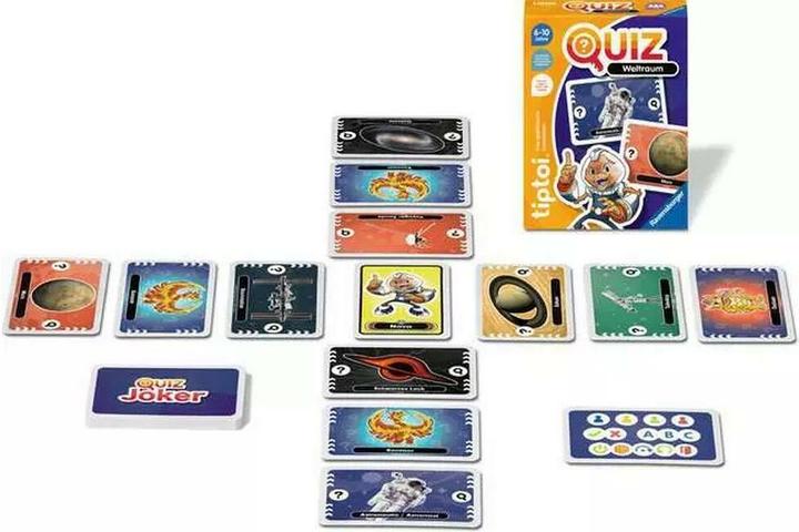 Actual product image Ravensburger tiptoi 00223 Space quiz, quiz game for children aged 6+, for 1-4 players (German)