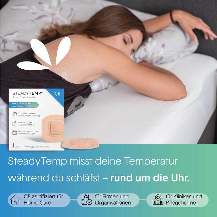 Image du produit Steadytemp Thermomètre à fièvre (Sans contact)