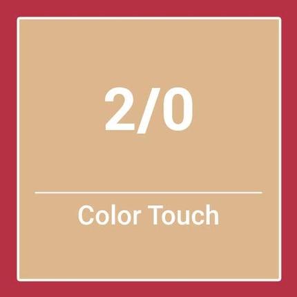 Actual product image Wella Colour Touch 2/0 Black 60ml