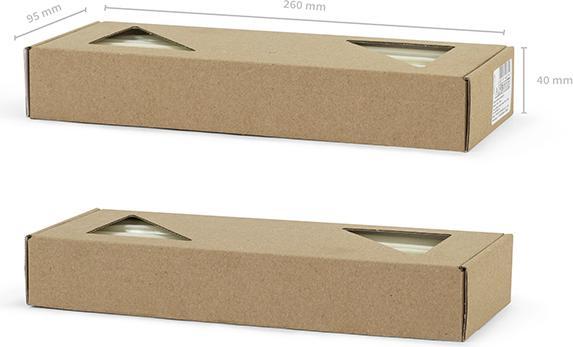 Image du produit Partydeco Bougeoir Bougie Blanc 24cm - (10p.) (10 pcs)