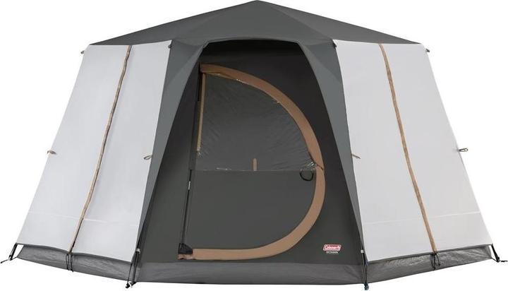 Immagine prodotto Coleman 2176828 Tenda ottagonale con grandi finestre, con vista panoramica a 360 gradi (Tenda a cupola, 20.70 kg, 8 persone)