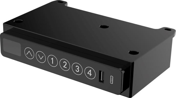 Actual product image Activejet Schreibtisch mit elektrischer Höhenverstellung 140x70 ET119W-C schwarz