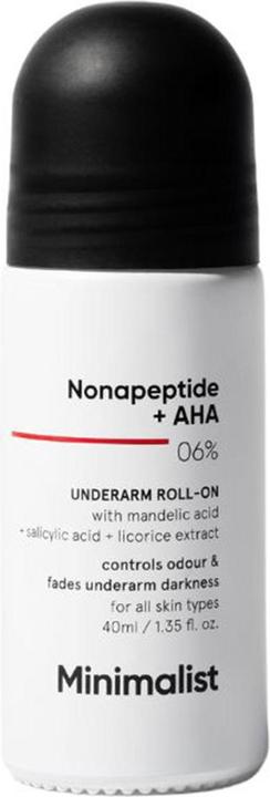Minimalist Nonapeptide + AHA 06% Underarm Roll on (40 ml)