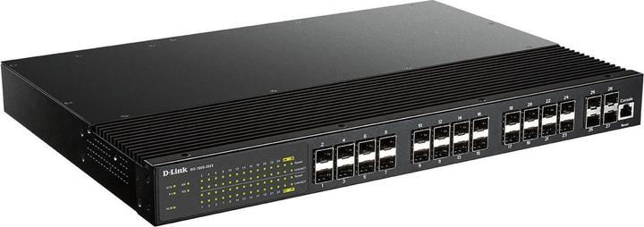 Image du produit D-Link Commutateur industriel 24 ports SFP Plus 4 ports 10G SFP+ avec entrée AC unique (24 Ports)