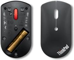 Image du produit Lenovo ThinkPad Bluetooth Silent w/o battery Juodas, Bluetooth 5.0 (Sans fil)