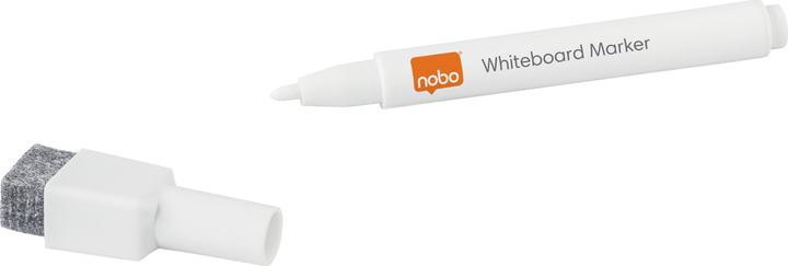 Actual product image Nobo Whiteboard marker 6 pieces White (White, 1 mm, 6 x)