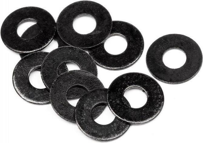Actual product image HPI Disc M3x8 Black Pro N2