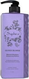 Produktbild Saphira Glossy Blonde Shampoo for Natural, Bleached, and Color-Treated Blonde (Flüssiges Shampoo)