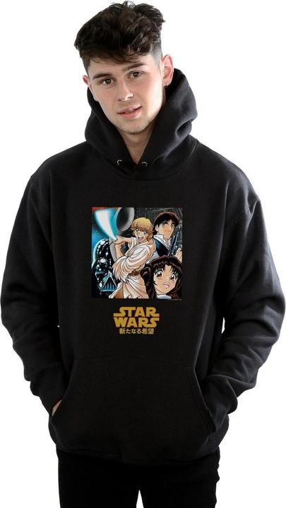 Produktbild Star Wars Anime Poster Kapuzenpullover (XXL)