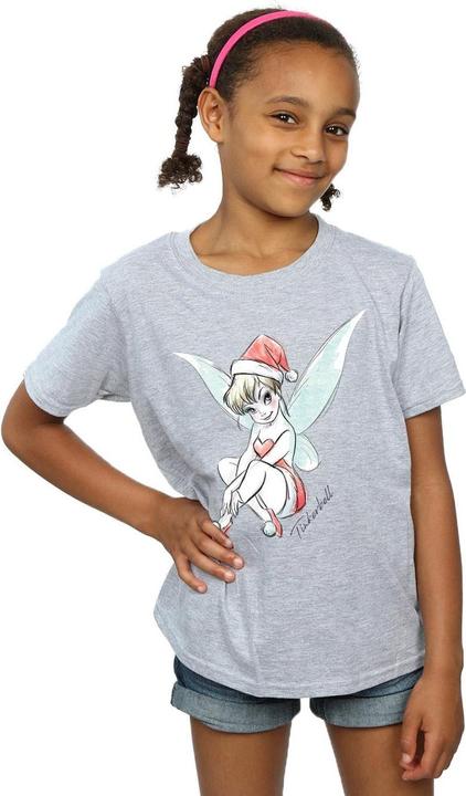 Immagine prodotto Disney Tinkerbell Christmas Fairy Maglietta Ragazze (140, 146)