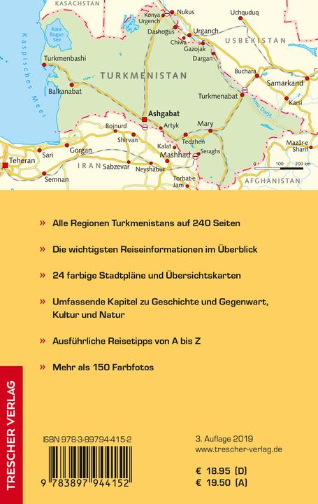 Actual product image Turkmenistan (German, Beate Luckow, 2018)