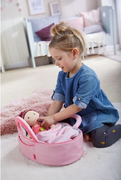 Actual product image Haba Doll carrier bag pink