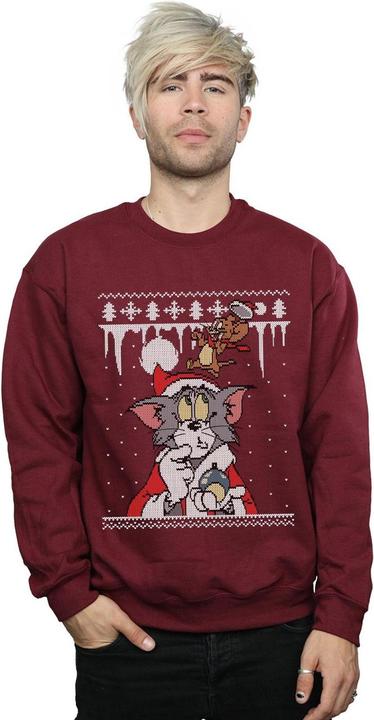 Produktbild Tom & Jerry Christmas Fair Isle Sweatshirt (XXL)