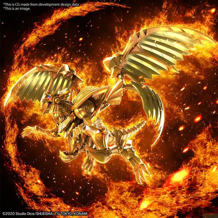 Immagine prodotto Bandai YU-GI-OH! -Supporto per figure. Drago alato di Ra amplificato -Modello in kit
